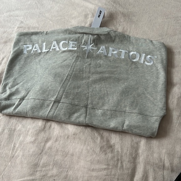 PALACE Palace Artois long sleeve gray size small - Picture 5 of 5